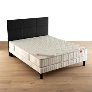 EPEDA Ensemble matras met veren l'Illustre + beddenbodem
