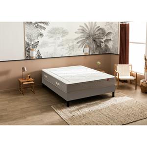 EPEDA Ensemble matras met veren L'Échappée + lattenbodem