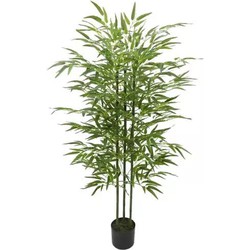 Buitengewoon de boet Bamboe Groen 155 cm kunstplant - 