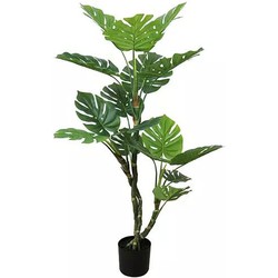 Buitengewoon de boet Monstera 3-stam 135 cm kunstplant - 