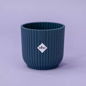Elho Bloempot Vibes Fold Rond Mini Ø7cm Blauw