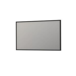 INK Spiegel  SP18 Rechthoek In Stalen Kader 140 x 4 x 80 cm Mat Zwart