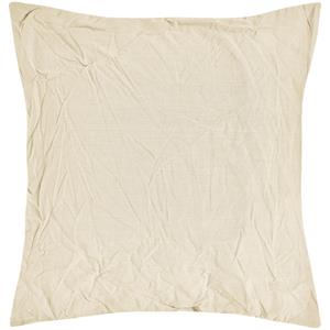 ERWIN M. Kussensloop Riala; 80x80 cm (LxB); wolwit