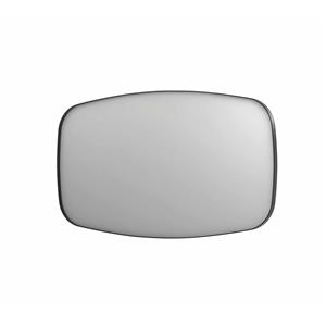 INK Spiegel  SP29 Contour 140x4x80 cm in Geborsteld Metal Black