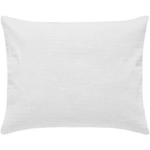 ERWIN M. Kussensloop Mallorca ritssluiting; 40x80 cm (LxB); wit