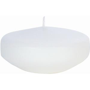 Enlightening Candles 16x Witte grote drijfkaarsen 8 cm 8 branduren -