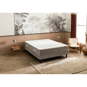 EPEDA Ensemble matras met veren L'inoubliable + beddenbodem