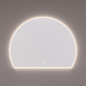 Hipp Design Spiegel  SPV SL Halfrond Met Verlichting Incl. Spiegelverwarming (Alle Maten)