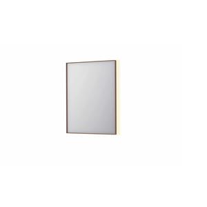 INK Spiegel  SP32 60x4x80 cm Incl. Indirect LED-Verlichting Rondom en Spiegelverwarming Geborsteld Koper