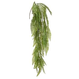 Louis Maes kunstplanten - Varen - groen - hangende takken bos van 70 cm -