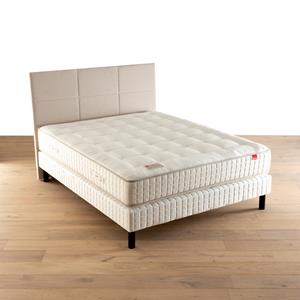EPEDA Ensemble matras met veren le Suprême + beddenbodem
