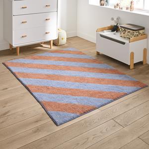 LA REDOUTE INTERIEURS Gestreept vloerkleed in recycled katoen, Izalio