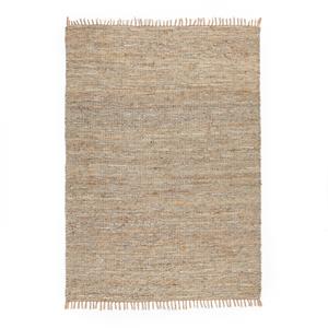 LA REDOUTE INTERIEURS Vloerkleed in jute en leer, Aidas