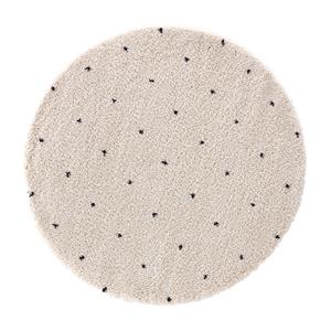 LA REDOUTE INTERIEURS Rond vloerkleed met stippen in berber stijl, Ava