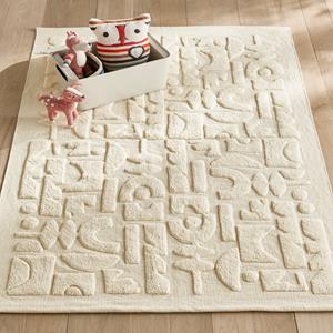 AM.PM Vloerkleed met geometrisch motief, voor kinderen, in biokatoen Podotak