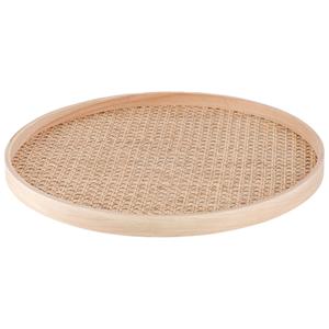 Vega Deco dienblad Alara; 37.5x3.5 cm (ØxH); bruin