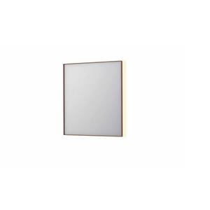 INK Spiegel  SP32 70x4x80 cm Incl. Indirect LED-Verlichting Rondom en Spiegelverwarming Geborsteld Koper