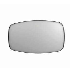 INK Spiegel  SP29 Contour 160x4x80 cm in Geborsteld Metal Black
