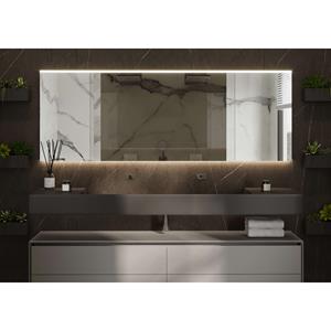 Martens Design Spiegel  Praag 80x70 Cm Met Indirecte En Direct Verlichting En Spiegelverwarming