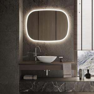 Martens Design Spiegel  Paris 140x80 Cm Met Indirecte Verlichting Rondom En Spiegelverwarming