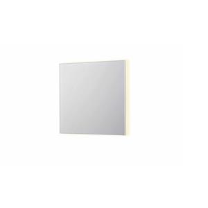 INK Spiegel  SP32 80x4x80 cm Incl. Indirect LED-Verlichting Rondom en Spiegelverwarming Mat Wit