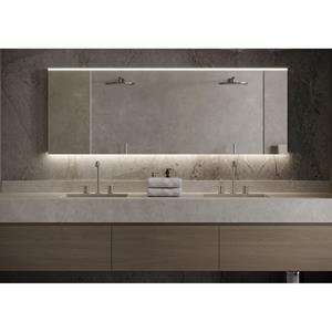 Martens Design Spiegel  Praag 100x70 Cm Met Indirecte En Direct Verlichting En Spiegelverwarming
