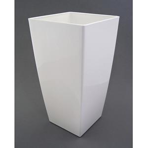 Vaas PIZA conisch, 14 l, hoogte 410 mm, wit