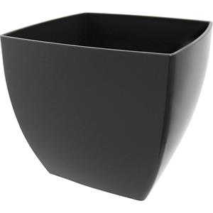 Vaas SIENA conisch, 1,8 l, hoogte 140 mm, VE = 8 stuks, grijs