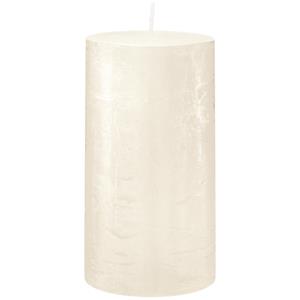 Gala Rustieke stompkaars Garland (6.8x13 cm); 6.8x13 cm (ØxH); wit; rond; 6 stuk / verpakking