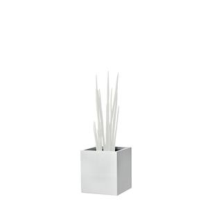 Plantenbak, kniehoog, voor 1 plant, lichtgrijs