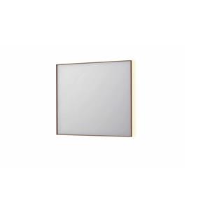 INK Spiegel  SP32 90x4x80 cm Incl. Indirect LED-Verlichting Rondom en Spiegelverwarming Geborsteld Koper
