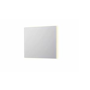 INK Spiegel  SP32 90x4x80 cm Incl. Indirect LED-Verlichting Rondom en Spiegelverwarming Mat Wit