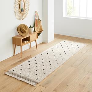 LA REDOUTE INTERIEURS Vloerkleed voor in de hall, in berberstijl, Ava