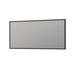 INK Spiegel  SP18 Rechthoek In Stalen Kader 180 x 4 x 80 cm Mat Zwart