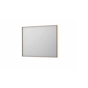 INK Spiegel  SP32 100x4x80 cm Incl. Indirect LED-Verlichting Rondom en Spiegelverwarming Geborsteld Koper