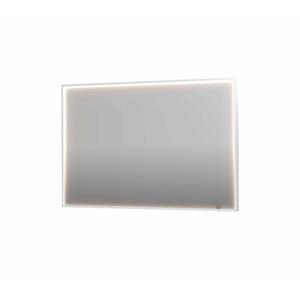 INK Spiegel  SP19 120x4x80 cm incl. direct LED-Verlichting Rondom en Spiegelverwarming Mat Wit