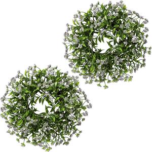 Ruscuskrans, VE = 2 stuks, Ø ca. 330 mm, bloemen vlier