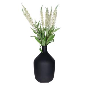 Bellatio Design Kunstbloem Ridderspoor/Delphinium - 8x - 76 cm - wit - kunst zijdebloemen -