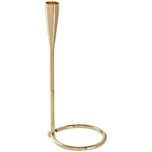 Vega Kandelaar Babuna; 10x26.5 cm (ØxH); goud