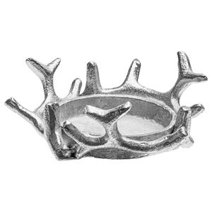 Kandelaar Lilian; 12x6 cm (ØxH); zilver; rond