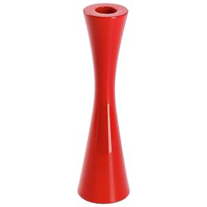 Kandelaar Aniko; 5x19.5 cm (ØxH); rood