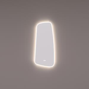 Hipp Design Spiegel  SPV 13950 Organisch 40x90 cm Met Verlichting Incl. Spiegelverwarming