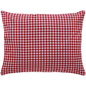ERWIN M. Kussensloop Tux; 60x80 cm (LxB); rood