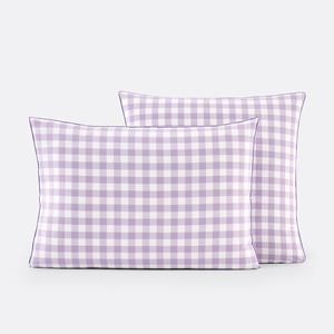 LA REDOUTE INTERIEURS Kussensloop in katoen, voor kinderen, Veldi violet