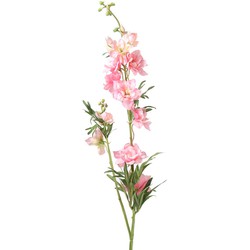 Countryfield Delphinium kunststof 8x8x94 cm roze kunstbloem - 