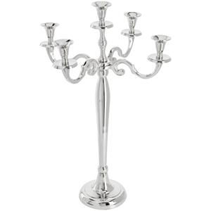 Vega Kandelaar Amodia verzilverd; 34x60 cm (BxH); zilver