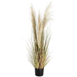 Vega Pampasgras Sanaja; 126 cm (H); groen/naturel/zwart