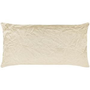 ERWIN M. Kussensloop Riala; 65x100 cm (LxB); wolwit