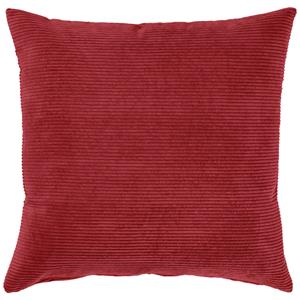 ERWIN M. Kussensloop Cordoba; 40x40 cm (LxB); rood