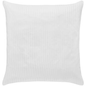 ERWIN M. Kussensloop Venedig 10 mm; 80x80 cm (LxB); wit